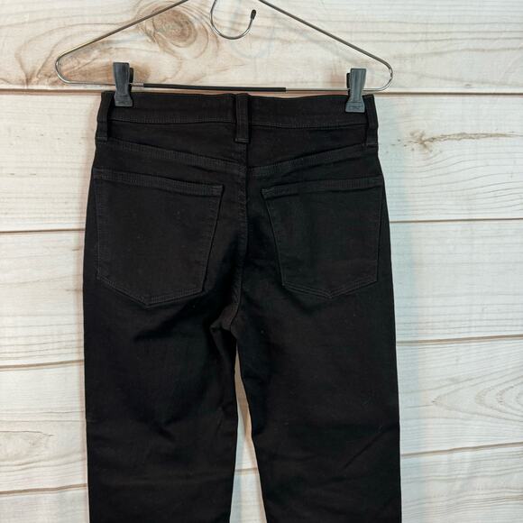 J. Crew Black Stovepipe Straight Jean in Signature Stretch Size 24P - Picture 5 of 7